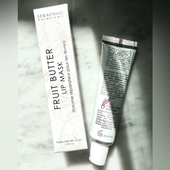 LAST ONE 🆕 Seraphine Botanicals Fruit Butter Lip Mask. Cruelty free & vegan. 🆕 - Picture 4 of 4
